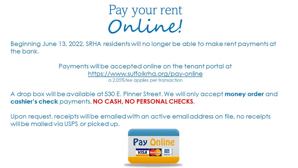 Pay Rent Online Flyer