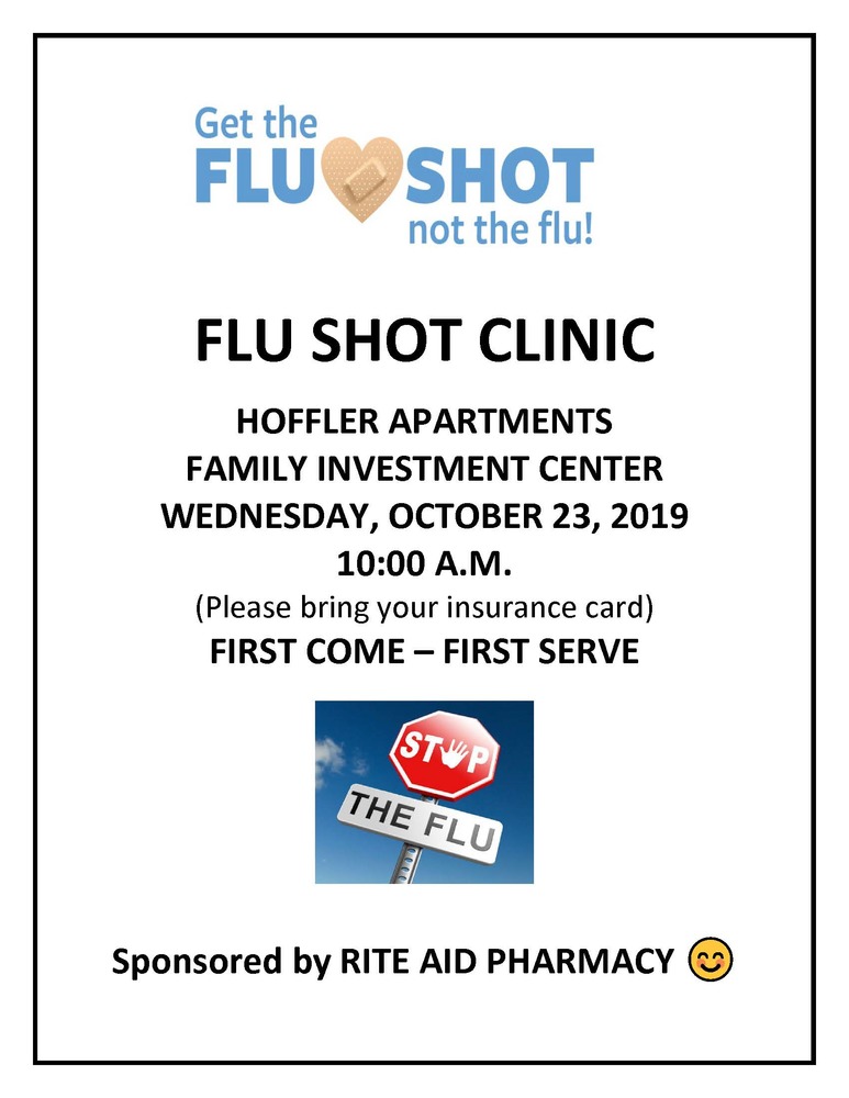 FLU SHOT CLINICS - Hoffler 